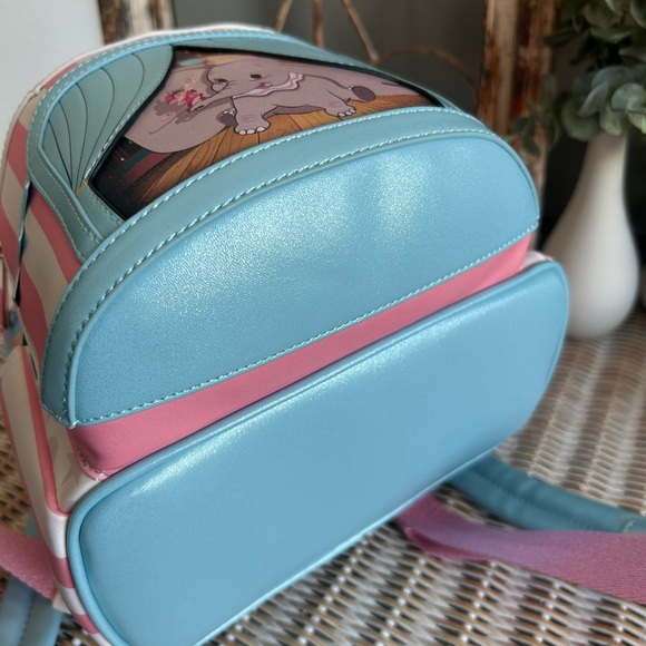 Loungefly Disney Dumbo Circus Tent Light Up Mini Backpack Disneycore whimsycore - Picture 8 of 10